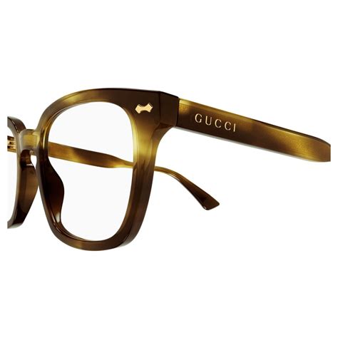 gucci gg0459|Gucci gg0184o unisex eyeglasses havana.